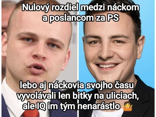 Úpadok hodnôt naprieč spektrom
